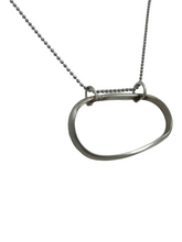 Load image into Gallery viewer, persistence pendant in silver