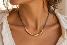 Load image into Gallery viewer, the golden arc necklace