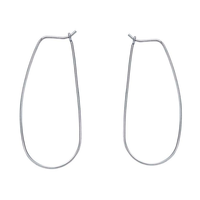 oblongs - classic hoop earrings - dani keith designs jewelry